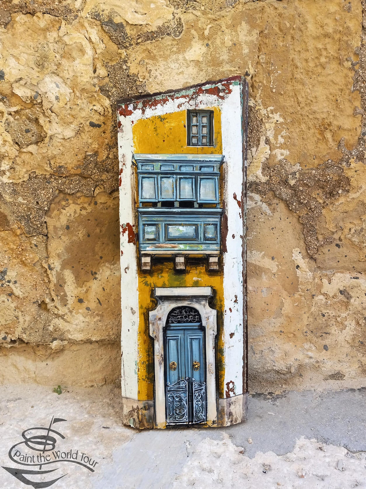 Cospicua, Serracino Inglot - Malta A-14 *58x22cm