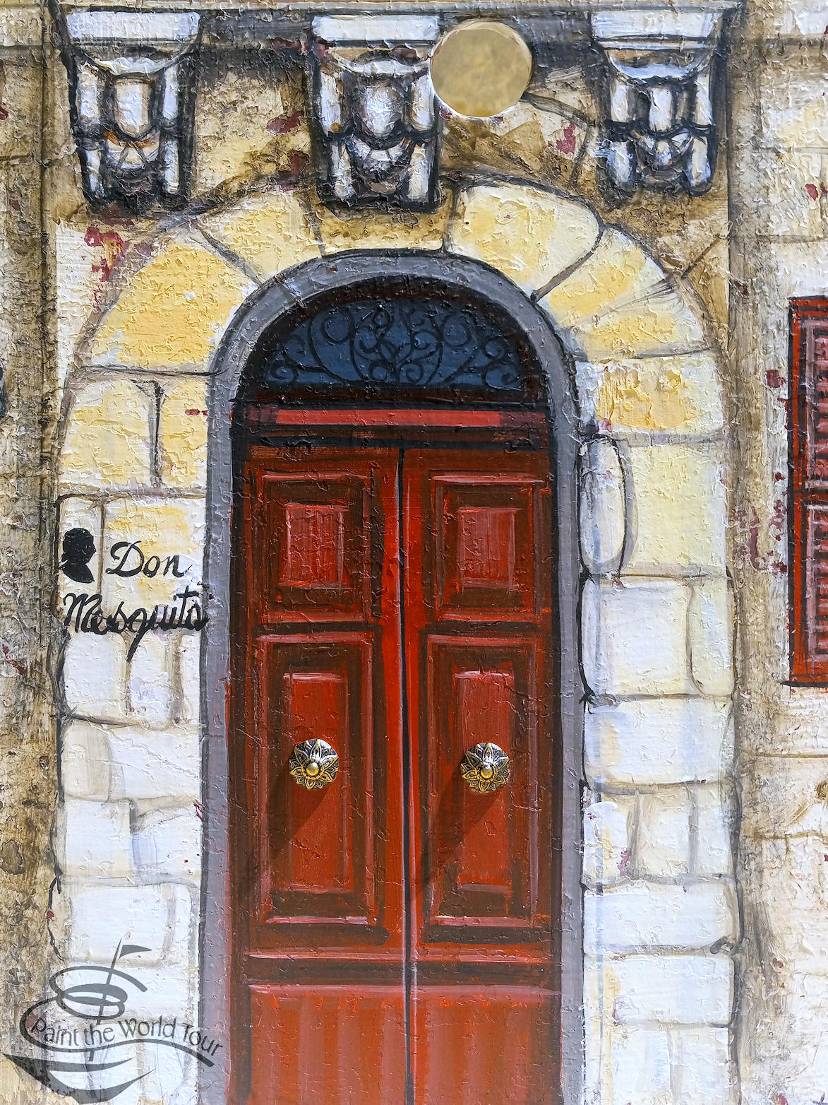 Mdina, Piazza Mesquita - Malta B-25