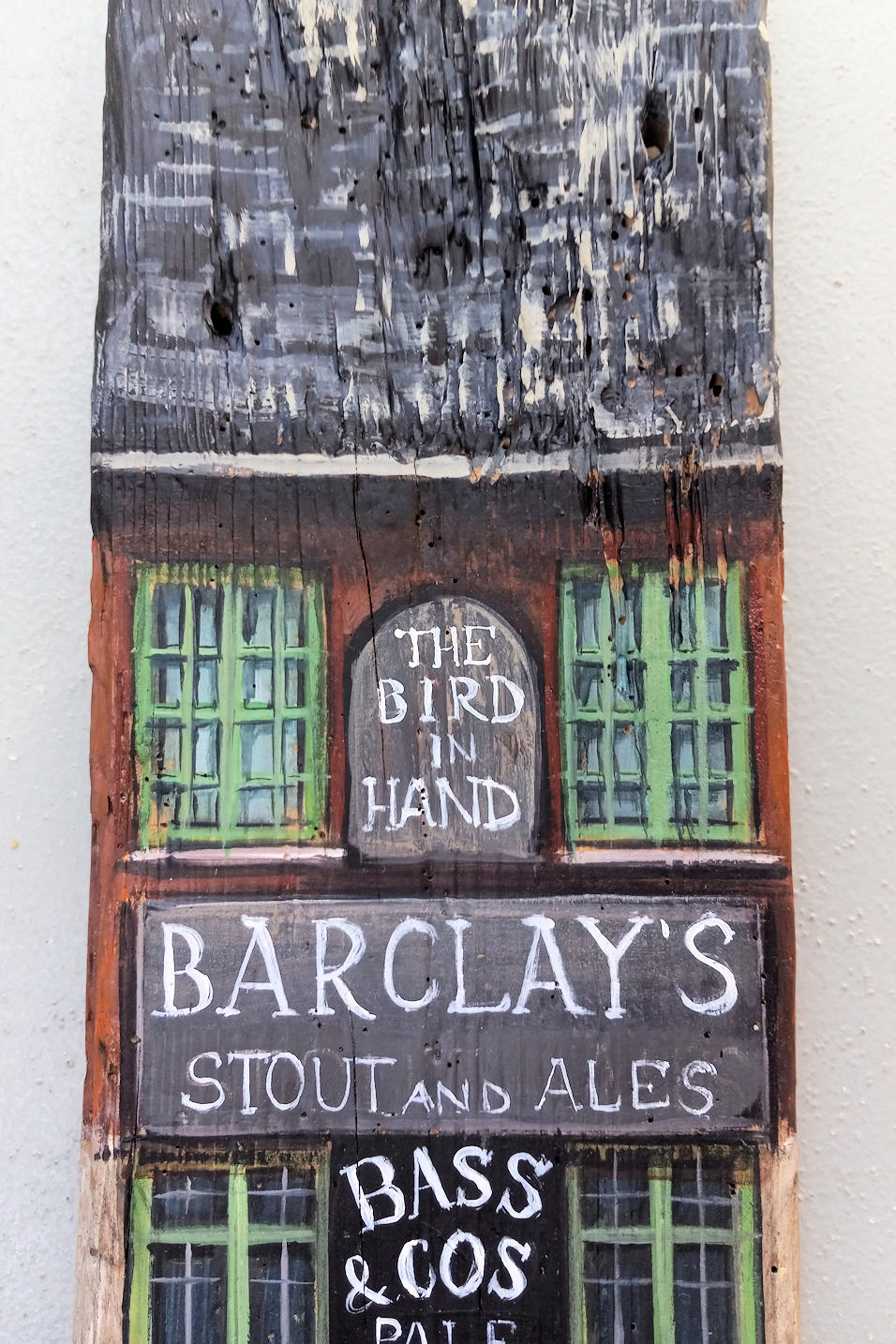 Bird in Hand Pub, Old England, UK