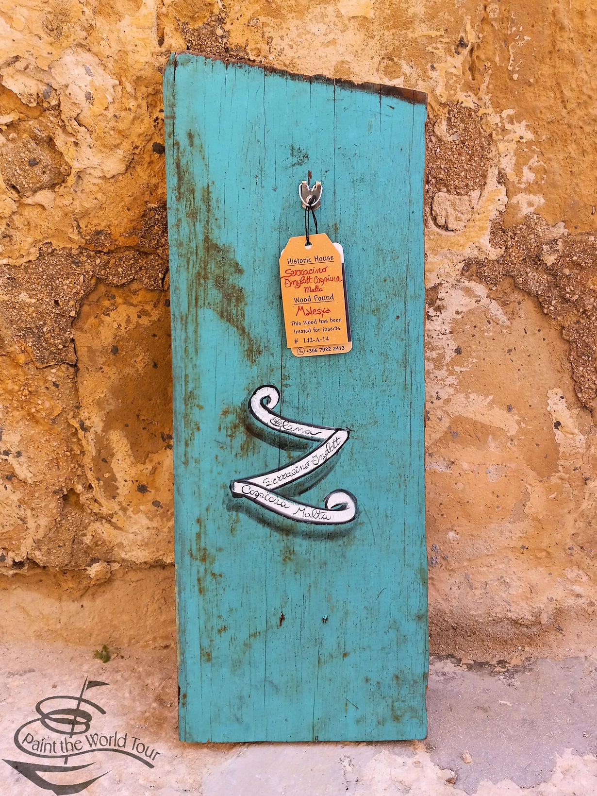 Cospicua, Serracino Inglot - Malta A-14 *58x22cm