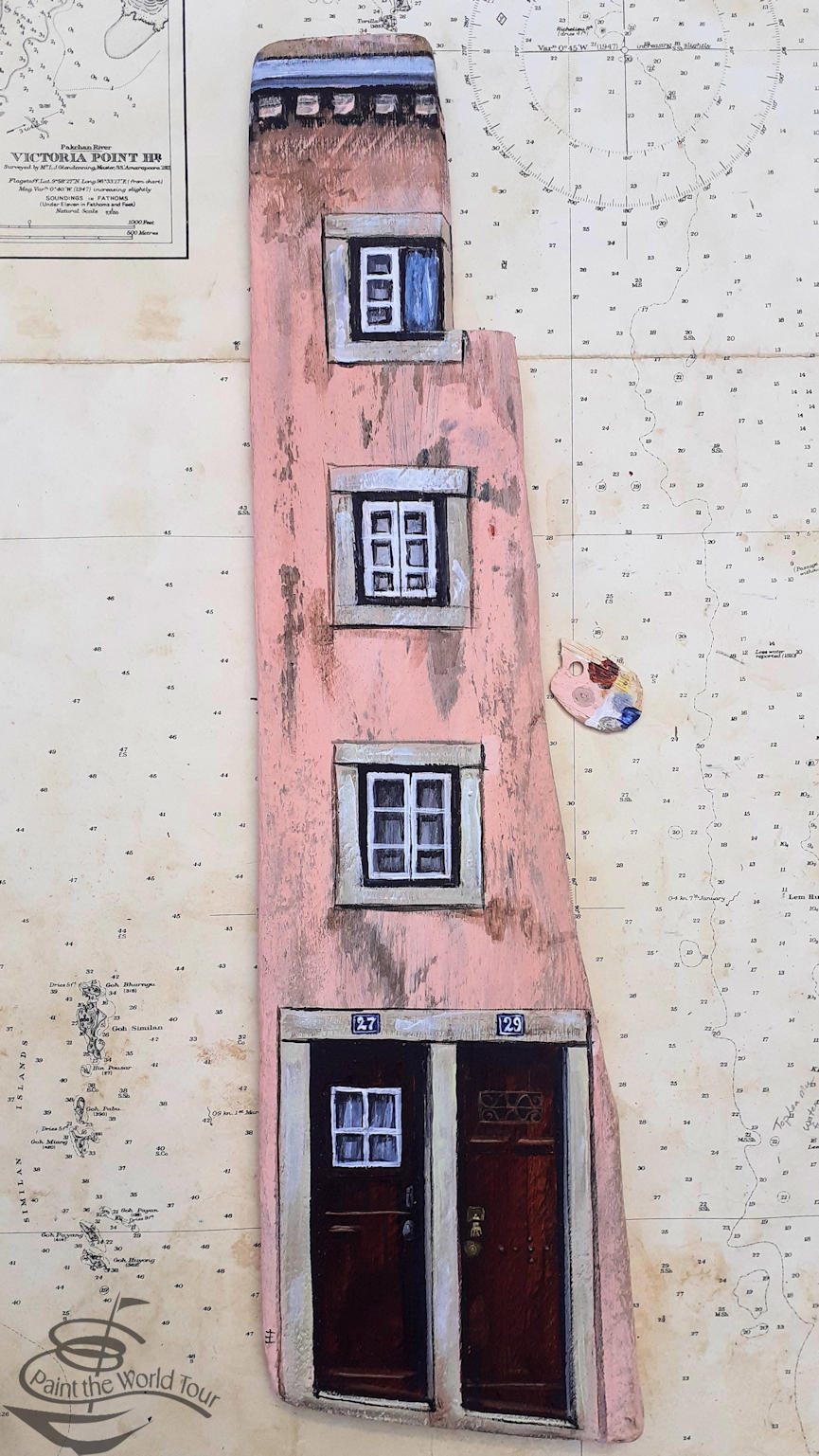Lisboa, Portugal - Rua de Spirito Santo
