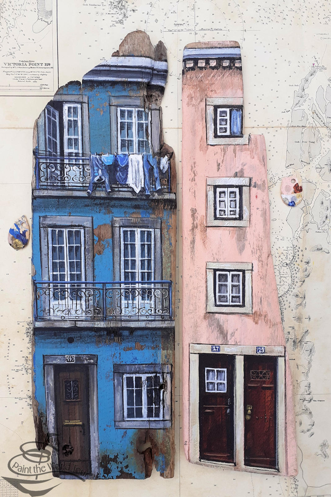 Lisboa, Portugal - Rua de Spirito Santo