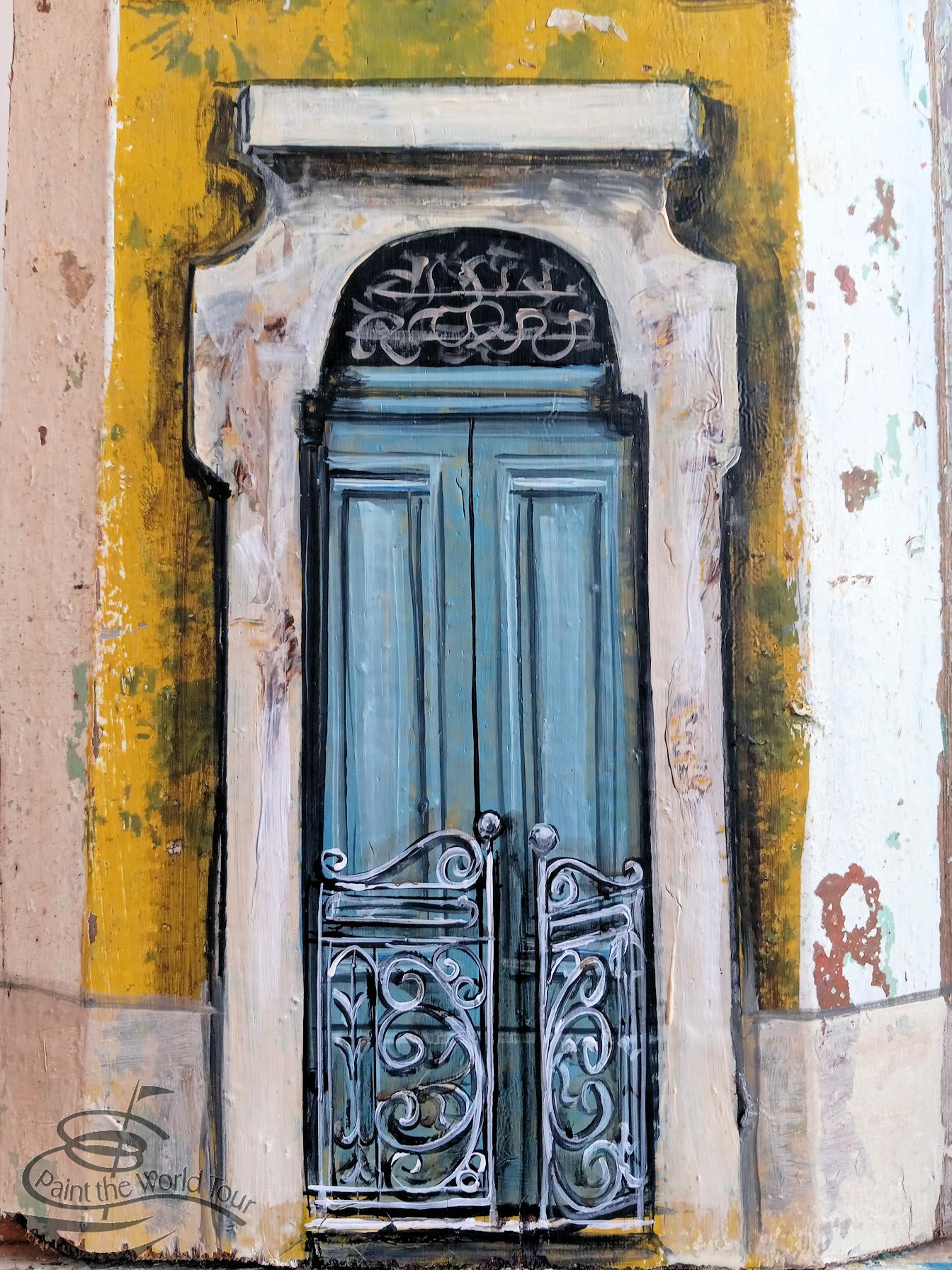 Cospicua, Serracino Inglot - Malta A-14  *58x22cm